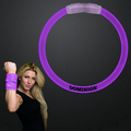 5 Day Promotional 8" Purple Glow Bracelet (Order In Lots of 25 Only)